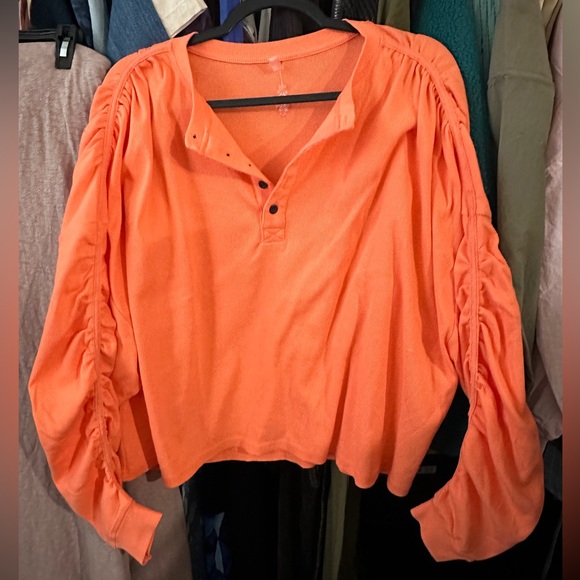 FP Movement by Free People Tops - FP Movement Flow State Layer in Orange